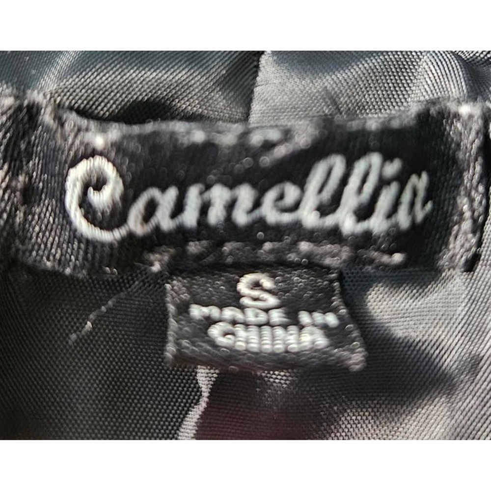 Camellia Women's Black One Button Lined Blazer Size Small - Picture 3 of 7